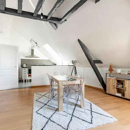 T2 60 M Carre Gare 3 Min Vieux Mans A Pied Apartment *